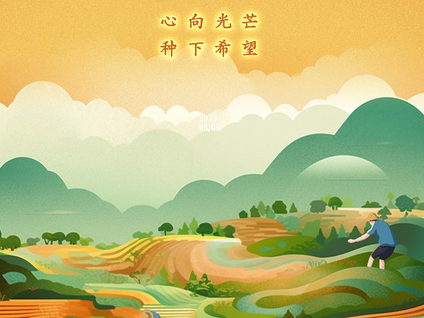 芒種，心向光芒，種下希望！